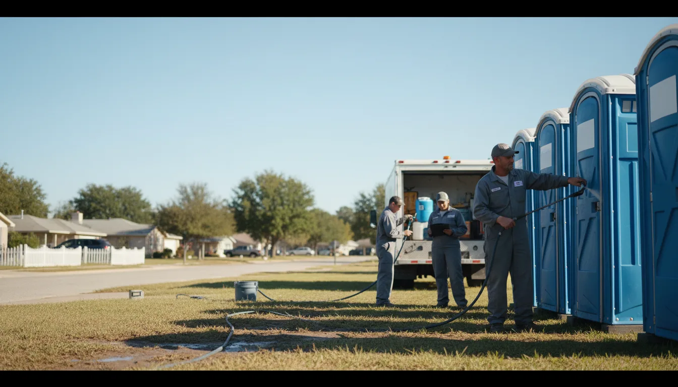 Long-Term Portable Toilet Rental in Au Gres, MI near me